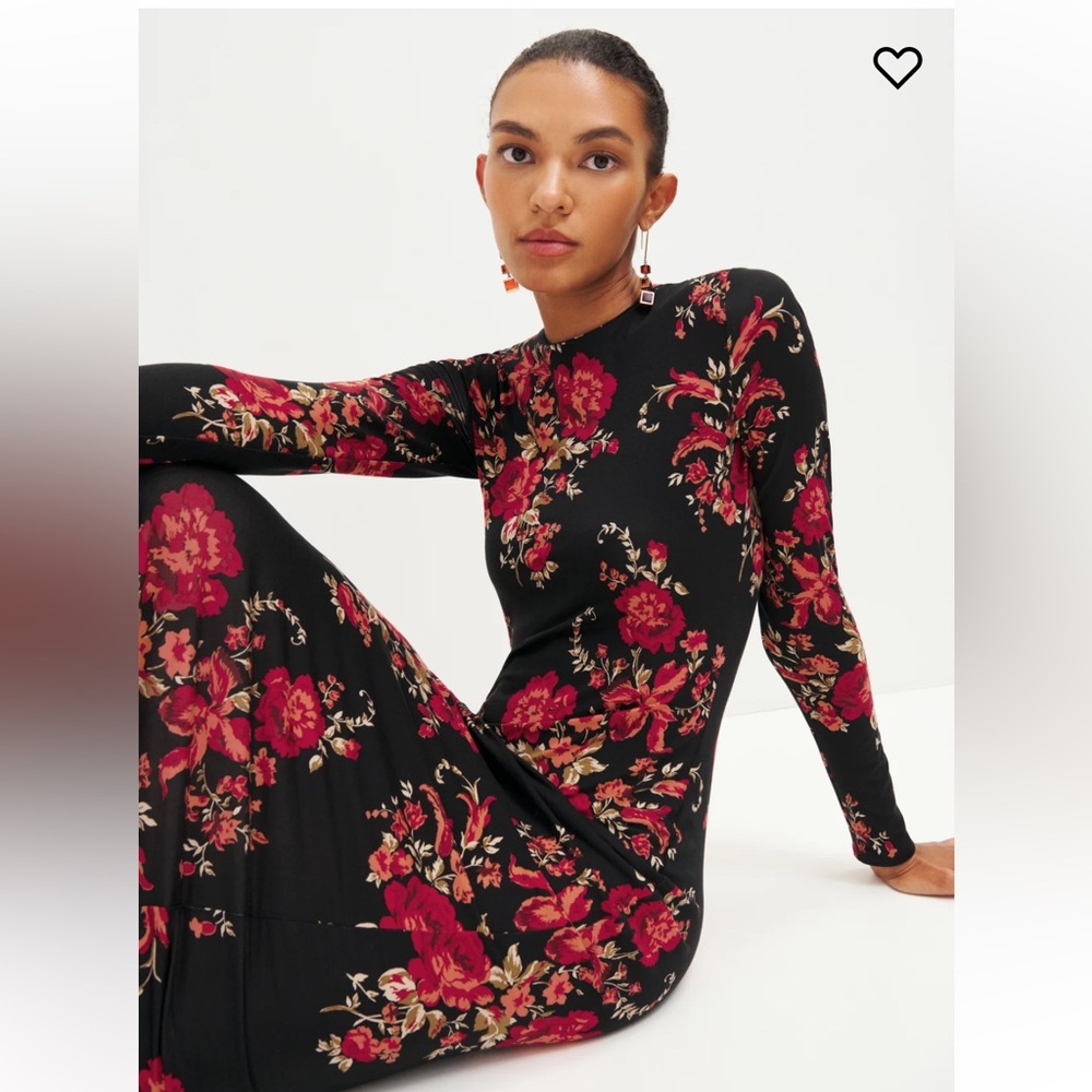 Tommie knit dress in “Admire” from reformation.